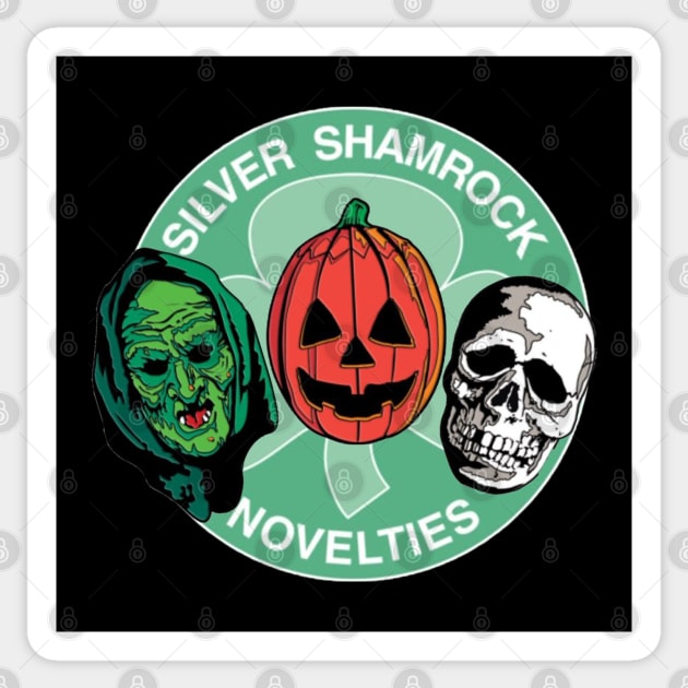 Silver Shamrock Masks Sticker by Jay's Shop